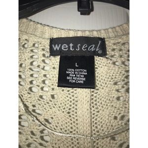 Wet Seal Other - Crocheted kimono style cover up Wet Seal Other - Crocheted kimono style cover up